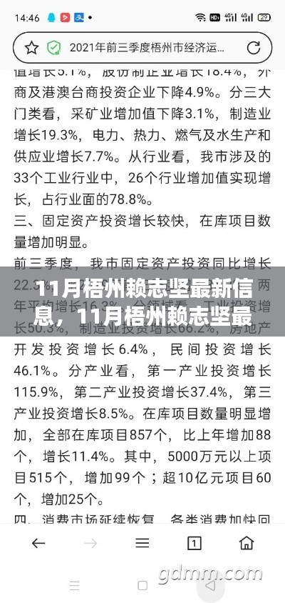 多维视角下的深度解读，梧州赖志坚最新信息与个人立场分析