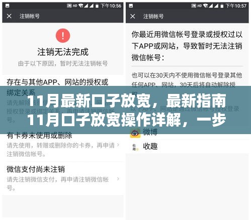 11月最新口子放宽操作指南，零基础也能轻松掌握的任务详解