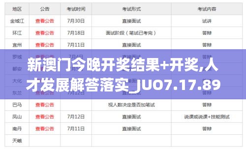 新澳门今晚开奖结果+开奖,人才发展解答落实_JUO7.17.89可靠性版