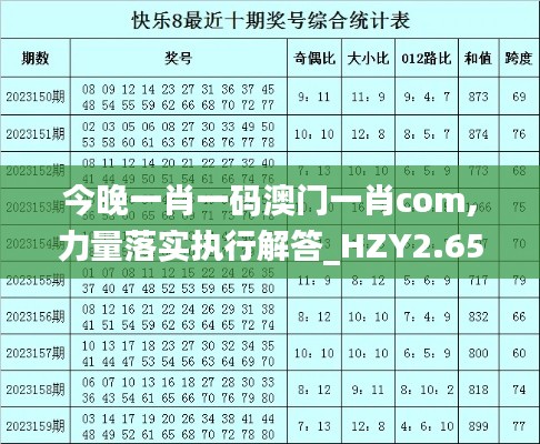 今晚一肖一码澳门一肖com,力量落实执行解答_HZY2.65.30闪电版