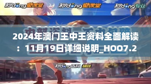 2024年澳门王中王资料全面解读：11月19日详细说明_HOO7.22.36精华版