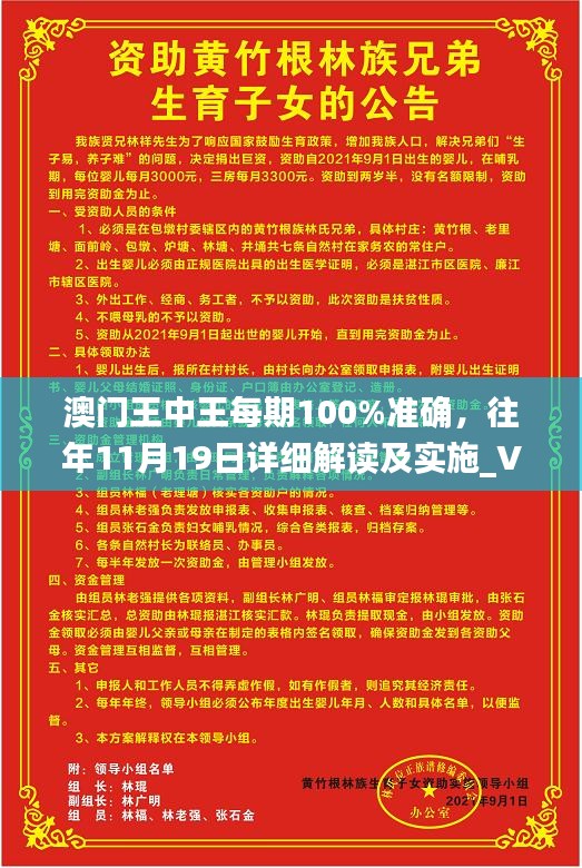 澳门王中王每期100%准确，往年11月19日详细解读及实施_VFK6.14.32沉浸版