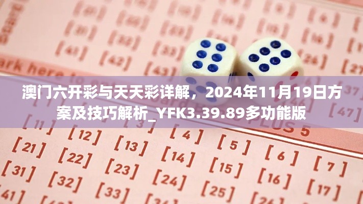 澳门六开彩与天天彩详解，2024年11月19日方案及技巧解析_YFK3.39.89多功能版