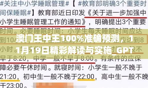 澳门王中王100%准确预测，11月19日精彩解读与实施_GPT9.28.69设计师版