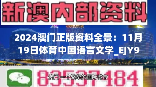 2024澳门正版资料全景：11月19日体育中国语言文学_EJY9.70.55精简版