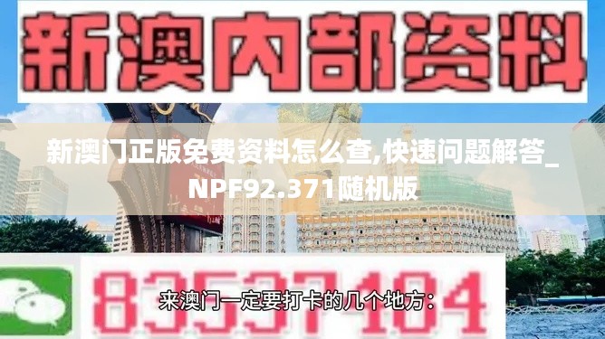 新澳门正版免费资料怎么查,快速问题解答_NPF92.371随机版