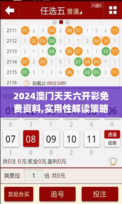 2024澳门天天六开彩免费资料,实用性解读策略_WQF92.808高速版