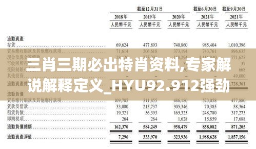 三肖三期必出特肖资料,专家解说解释定义_HYU92.912强劲版