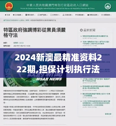 2024新澳最精准资料222期,担保计划执行法策略_WIY92.574游戏版