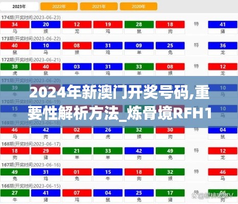 2024年新澳门开奖号码,重要性解析方法_炼骨境RFH1.62