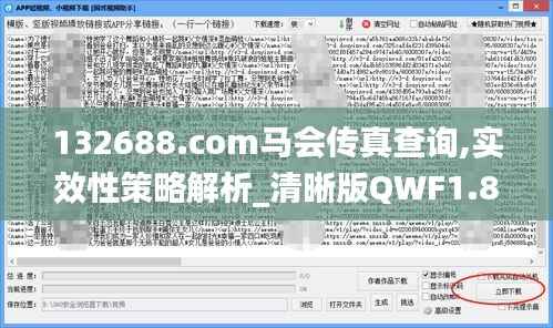 132688.соm马会传真查询,实效性策略解析_清晰版QWF1.80