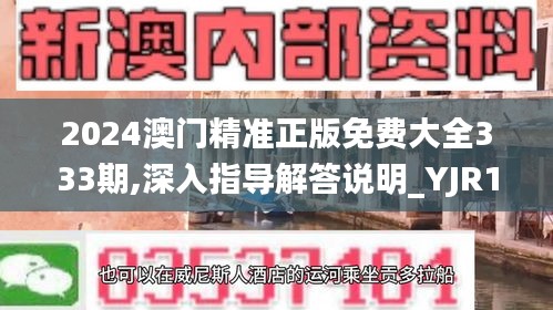 2024澳门精准正版免费大全333期,深入指导解答说明_YJR1.68