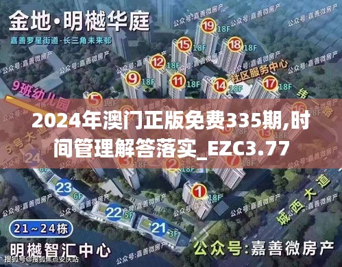 2024年澳门正版免费335期,时间管理解答落实_EZC3.77