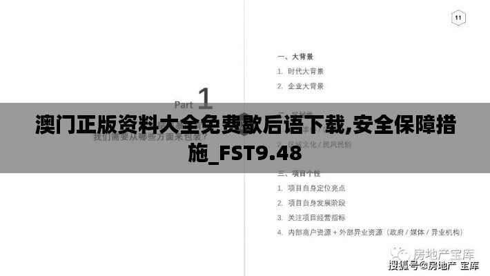 澳门正版资料大全免费歇后语下载,安全保障措施_FST9.48