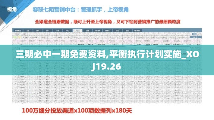 三期必中一期免费资料,平衡执行计划实施_XOJ19.26