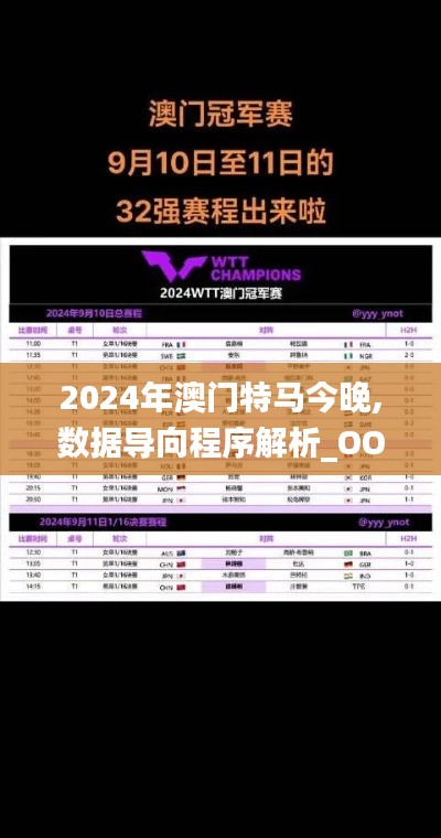 2024年澳门特马今晚,数据导向程序解析_OOF19.51