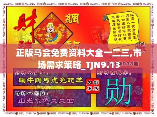 正版马会免费资料大全一二三,市场需求策略_TJN9.13