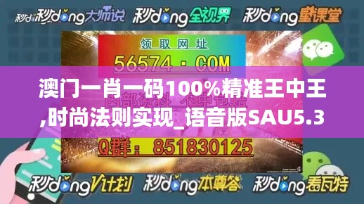 澳门一肖一码100%精准王中王,时尚法则实现_语音版SAU5.37