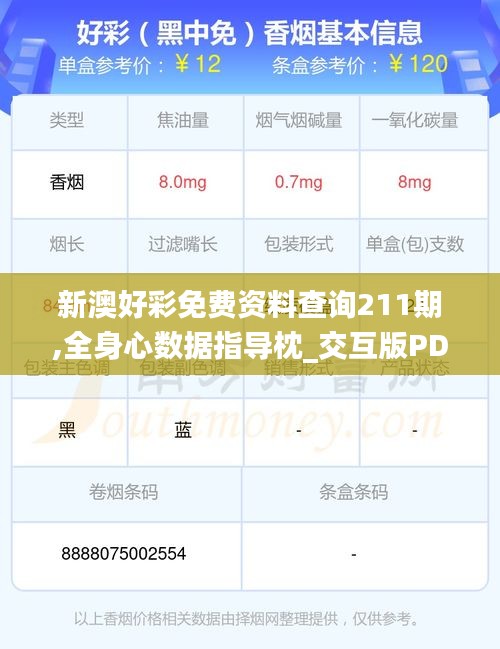 新澳好彩免费资料查询211期,全身心数据指导枕_交互版PDV5.65