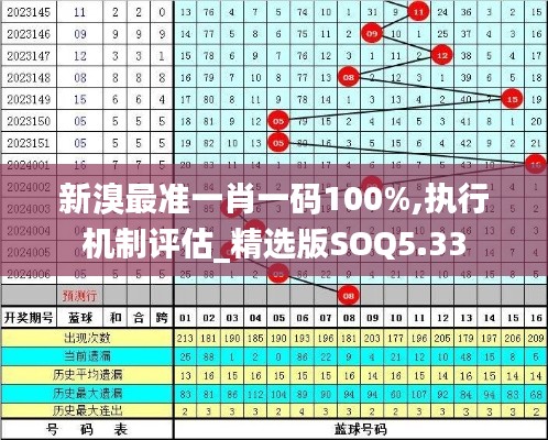 新溴最准一肖一码100%,执行机制评估_精选版SOQ5.33