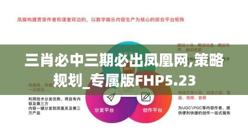 三肖必中三期必出凤凰网,策略规划_专属版FHP5.23