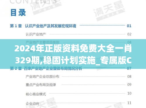 2024年正版资料免费大全一肖329期,稳固计划实施_专属版CRF11.79