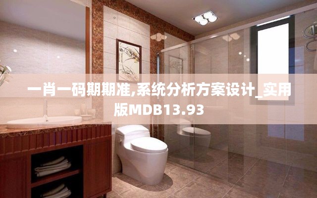 一肖一码期期准,系统分析方案设计_实用版MDB13.93