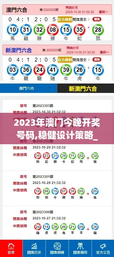 2023年澳门今晚开奖号码,稳健设计策略_直观版OCA13.10