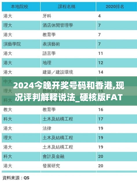 2024今晚开奖号码和香港,现况评判解释说法_硬核版FAT13.2