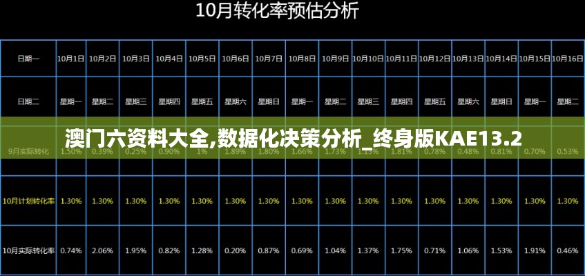 澳门六资料大全,数据化决策分析_终身版KAE13.2