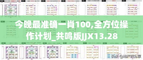 今晚最准确一肖100,全方位操作计划_共鸣版JJX13.28