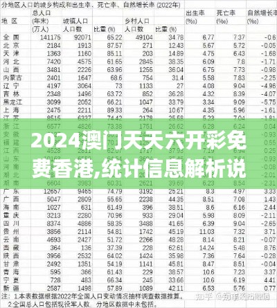 2024澳门天天六开彩免费香港,统计信息解析说明_生活版AVG7.61