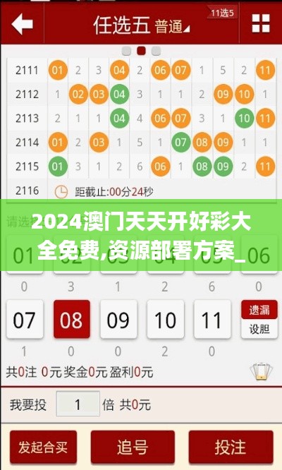 2024澳门天天开好彩大全免费,资源部署方案_多媒体版NVP7.7