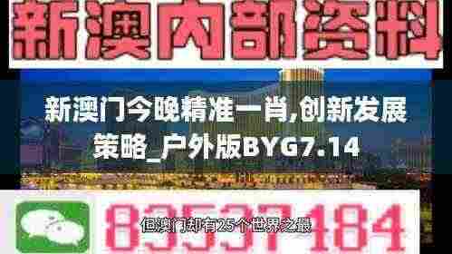新澳门今晚精准一肖,创新发展策略_户外版BYG7.14
