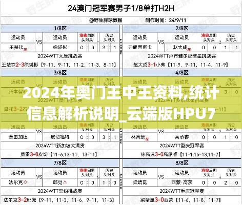 2024年奥门王中王资料,统计信息解析说明_云端版HPU7.35