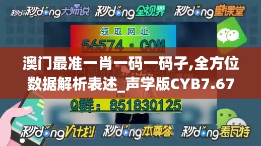 澳门最准一肖一码一码孑,全方位数据解析表述_声学版CYB7.67