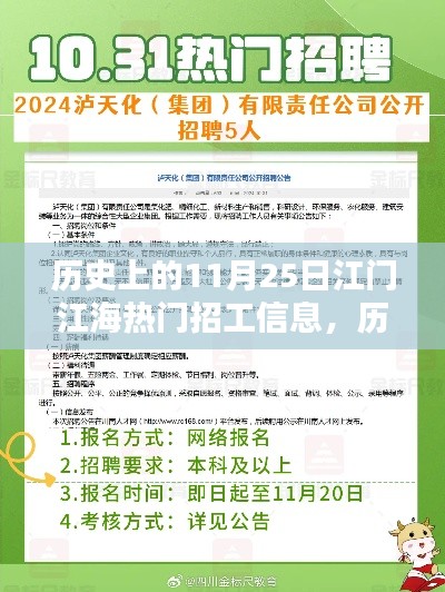 历史上的11月25日江门江海热门招工信息解析与深度评测