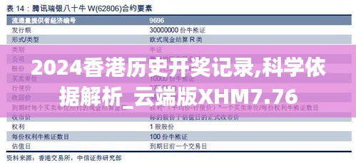 2024香港历史开奖记录,科学依据解析_云端版XHM7.76