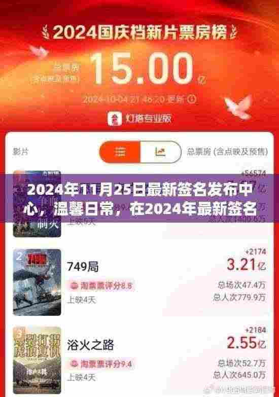 2024年最新签名发布中心,温馨日常的欢乐时光