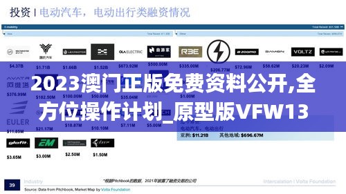 2023澳门正版免费资料公开,全方位操作计划_原型版VFW13.3