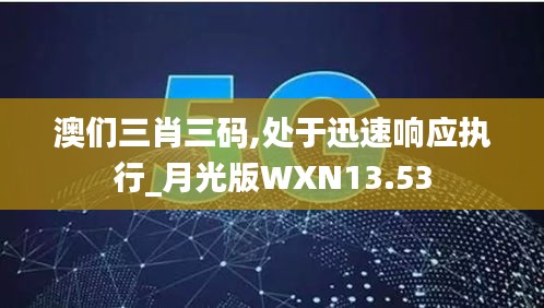 澳们三肖三码,处于迅速响应执行_月光版WXN13.53