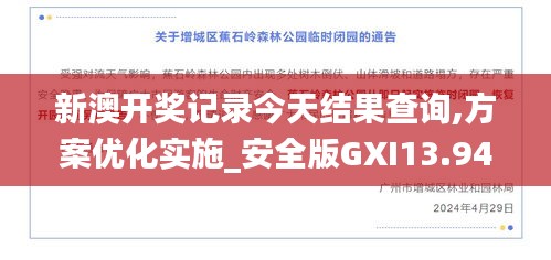 新澳开奖记录今天结果查询,方案优化实施_安全版GXI13.94