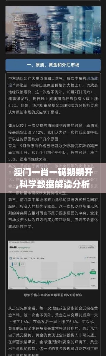 澳门一肖一码期期开,科学数据解读分析_编程版RER13.85