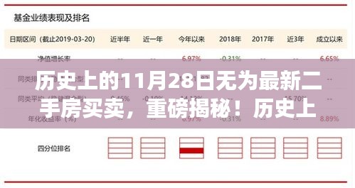 历史上的11月28日无为最新二手房市场动态揭秘，市场风云变幻，重磅买卖上演