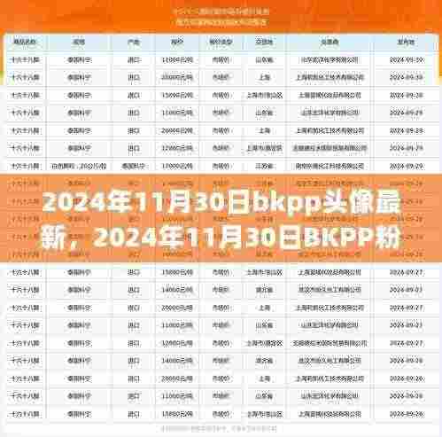 2024年BKPP最新头像抢先看,粉丝必备