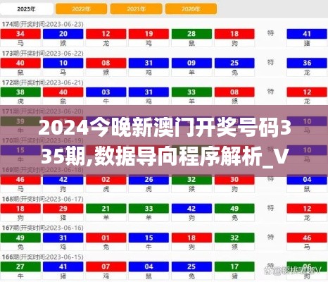 2024今晚新澳门开奖号码335期,数据导向程序解析_VCE56.928妹妹版