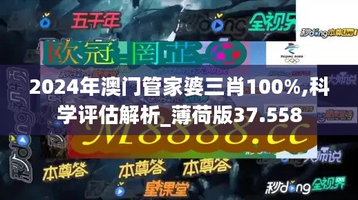 2024年澳门管家婆三肖100%,科学评估解析_薄荷版37.558
