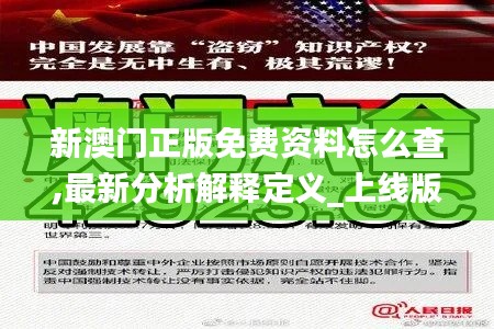 新澳门正版免费资料怎么查,最新分析解释定义_上线版10.258