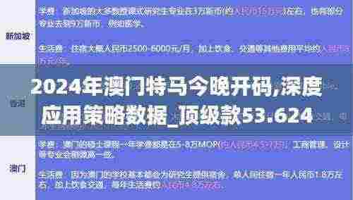 2024年澳门特马今晚开码,深度应用策略数据_顶级款53.624