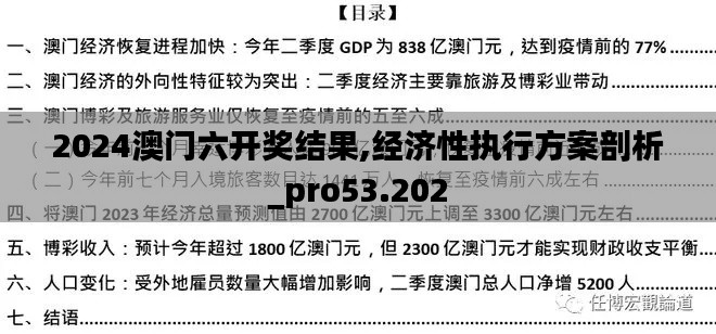 2024澳门六开奖结果,经济性执行方案剖析_pro53.202
